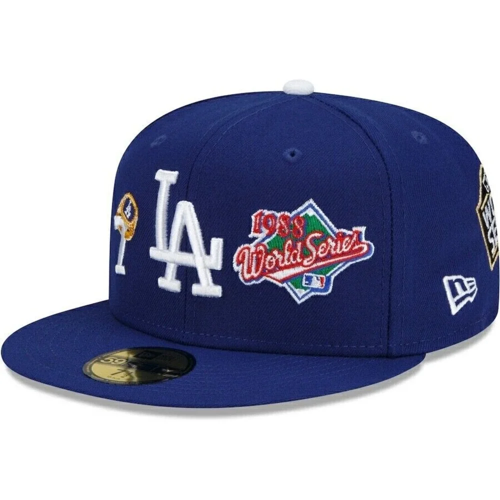 New Era Los Angeles Dodgers 59FIFTY MLB Rings & Champions Fitted Hat Size 7 5/8